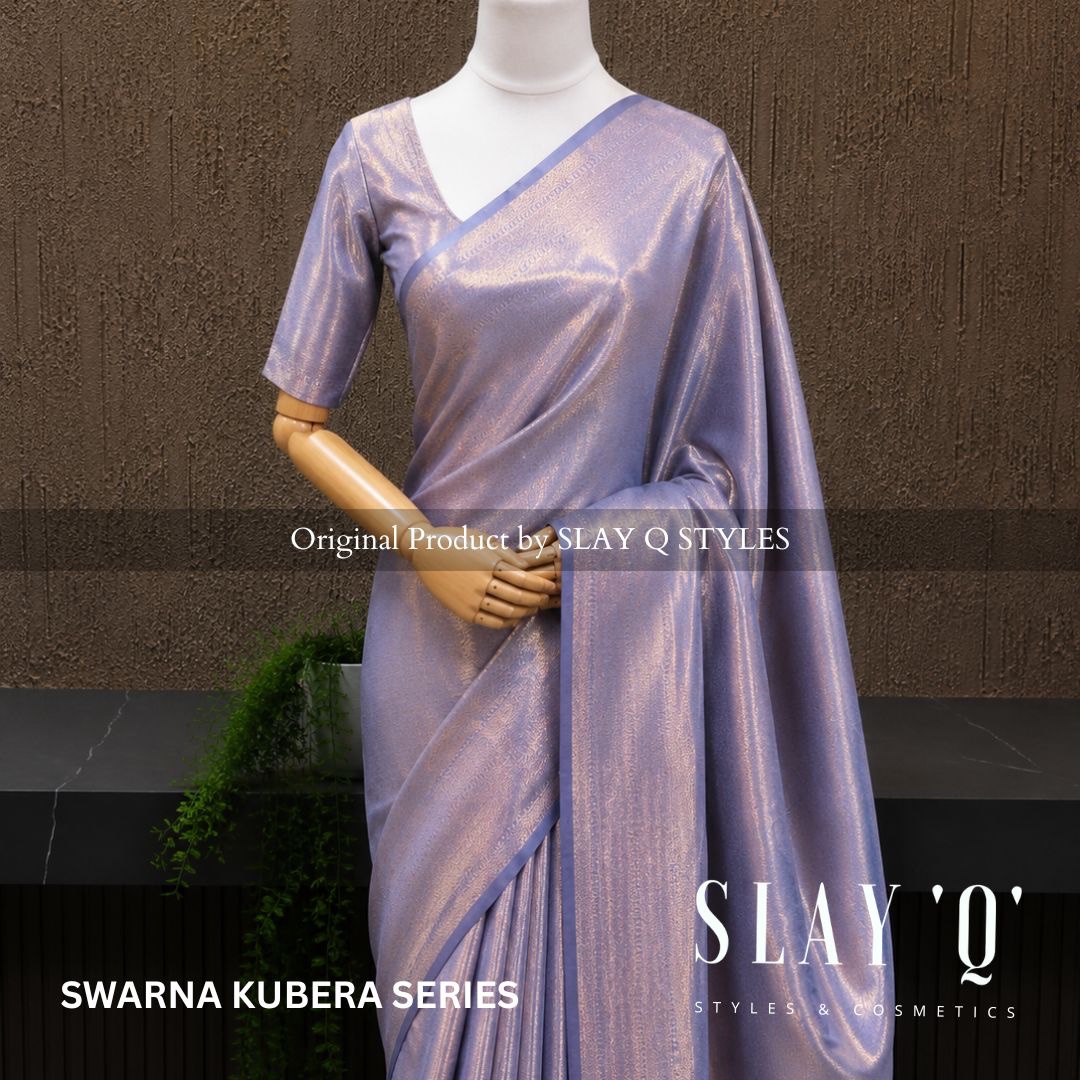 SWARNA KUBERA PATTU SAREE | UNICORN PURPLE