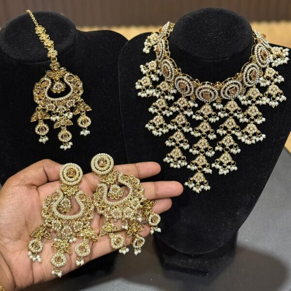 SQJ0010-GOLDEN DIVA CHOKER SET