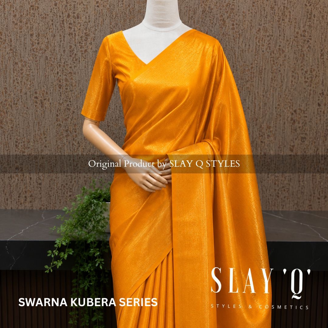 SWARNA KUBERA PATTU SAREE | HALDI MANGO
